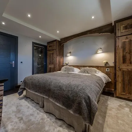 Chalet Artic - 5 Bedrooms - Bed&Breakfast - Courchevel 1550 בקתה קורשבל